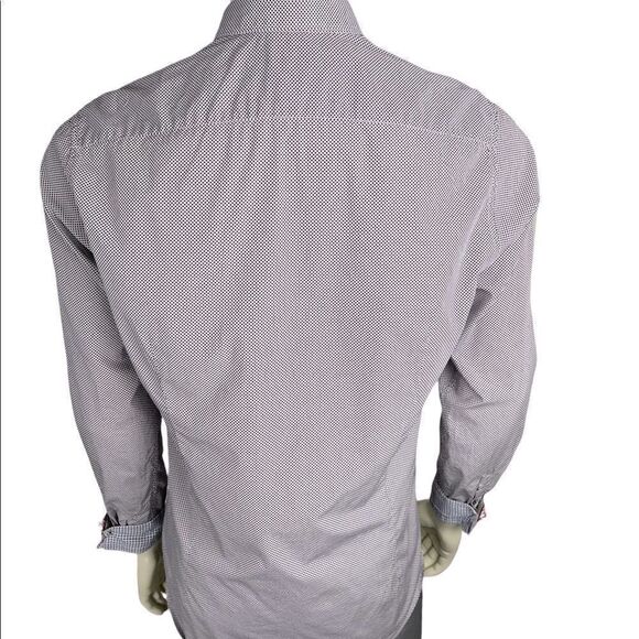 Men’s Long Sleeved Ted Baker Dress Shirt Medium - Picture 6 of 12